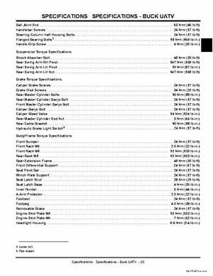 2004 John Deer Buck Utility ATV 500, 500EX and 500EXT Service Manual, Page 24