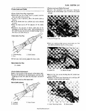 1987-2004 Kawasaki Mojave KSF250 Service Manual, Page 25