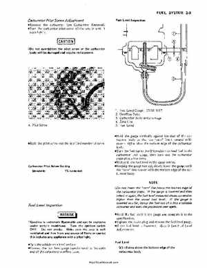 1987-2004 Kawasaki Mojave KSF250 Service Manual, Page 27