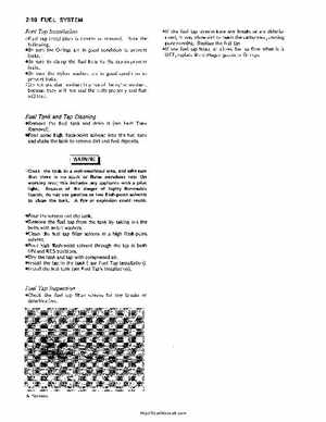 1987-2004 Kawasaki Mojave KSF250 Service Manual, Page 36