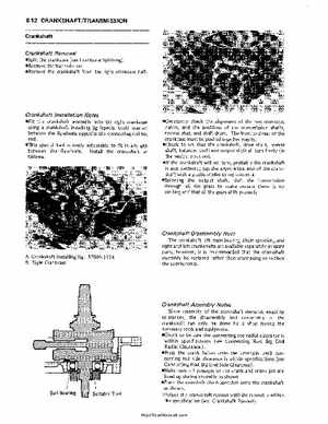 1987-2004 Kawasaki Mojave KSF250 Service Manual, Page 107