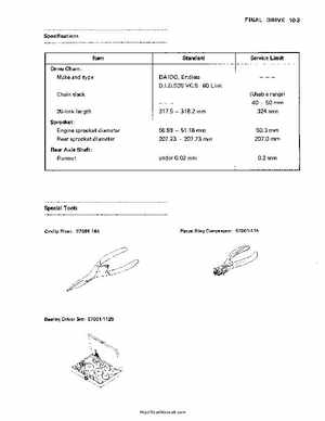 1987-2004 Kawasaki Mojave KSF250 Service Manual, Page 128