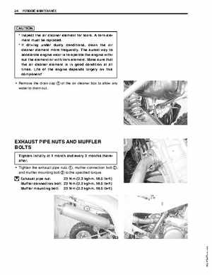 2003-2006 Kawasaki KFX400 service manual, Page 51