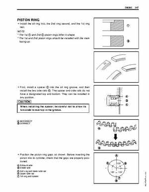 2003-2006 Kawasaki KFX400 service manual, Page 134