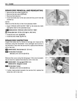 2003-2006 Kawasaki KFX400 service manual, Page 238