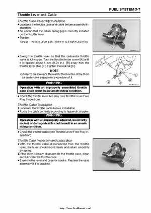 2003 Kawasaki KLF250 Service Manual., Page 44
