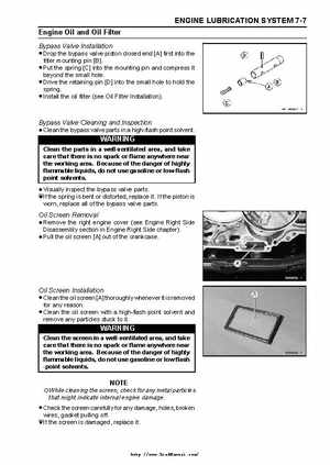 2003 Kawasaki KLF250 Service Manual., Page 123