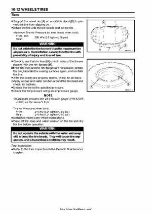 2003 Kawasaki KLF250 Service Manual., Page 166