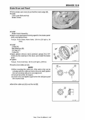 2003 Kawasaki KLF250 Service Manual., Page 206