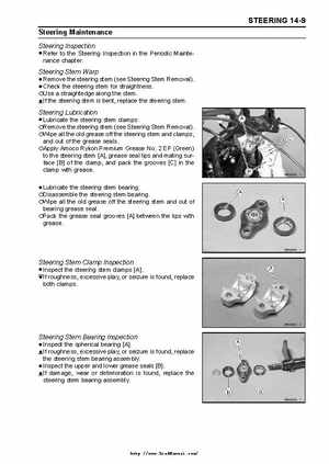 2003 Kawasaki KLF250 Service Manual., Page 229