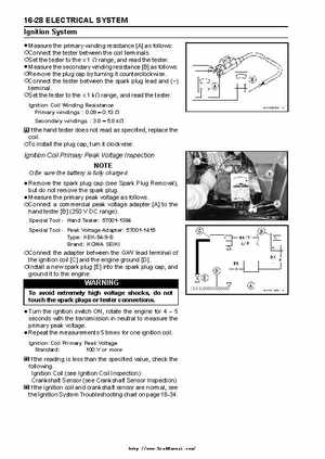 2003 Kawasaki KLF250 Service Manual., Page 270