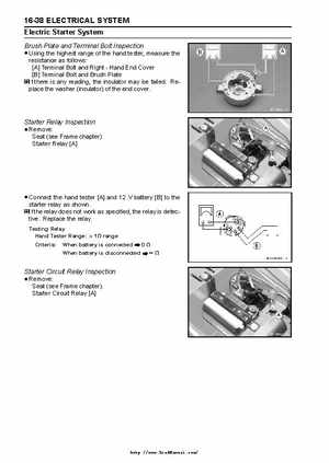 2003 Kawasaki KLF250 Service Manual., Page 280