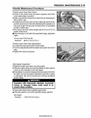 2004-2009 Kawasaki KFX 700 / KFX 700V Force Factory Service Manual, Page 32