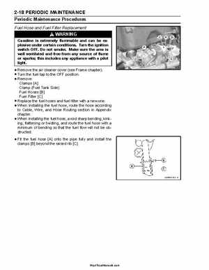 2004-2009 Kawasaki KFX 700 / KFX 700V Force Factory Service Manual, Page 35