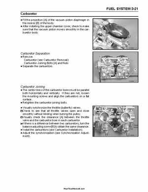 2004-2009 Kawasaki KFX 700 / KFX 700V Force Factory Service Manual, Page 77