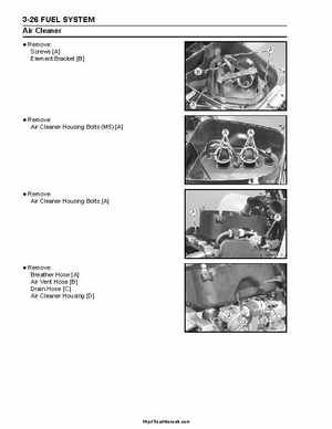 2004-2009 Kawasaki KFX 700 / KFX 700V Force Factory Service Manual, Page 82