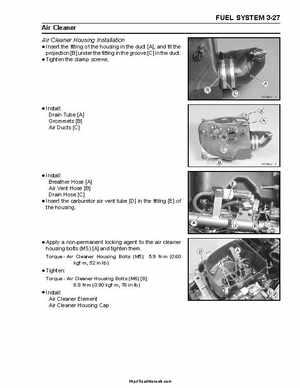 2004-2009 Kawasaki KFX 700 / KFX 700V Force Factory Service Manual, Page 83