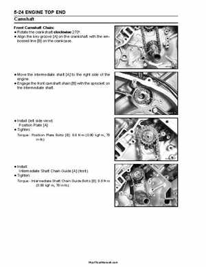 2004-2009 Kawasaki KFX 700 / KFX 700V Force Factory Service Manual, Page 132