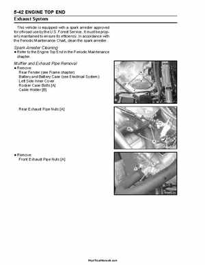 2004-2009 Kawasaki KFX 700 / KFX 700V Force Factory Service Manual, Page 150