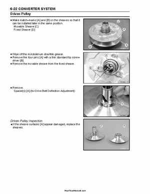 2004-2009 Kawasaki KFX 700 / KFX 700V Force Factory Service Manual, Page 173