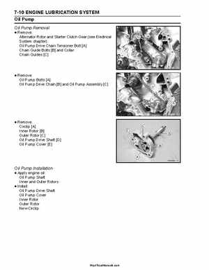2004-2009 Kawasaki KFX 700 / KFX 700V Force Factory Service Manual, Page 188