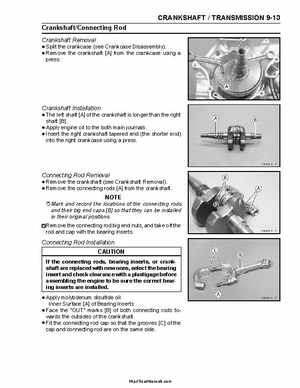 2004-2009 Kawasaki KFX 700 / KFX 700V Force Factory Service Manual, Page 209