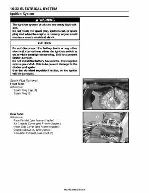 2004-2009 Kawasaki KFX 700 / KFX 700V Force Factory Service Manual, Page 366