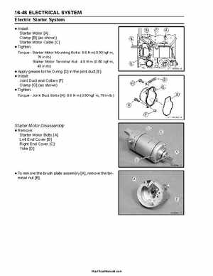 2004-2009 Kawasaki KFX 700 / KFX 700V Force Factory Service Manual, Page 380