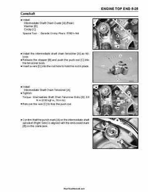 2004 Kawasaki KFX 700 V Force Factory Service Manual, Page 133