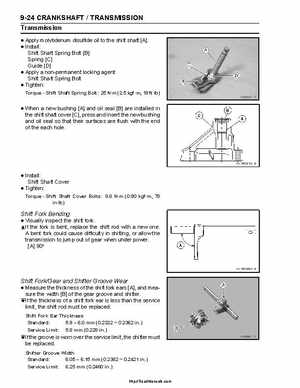 2004 Kawasaki KFX 700 V Force Factory Service Manual, Page 220