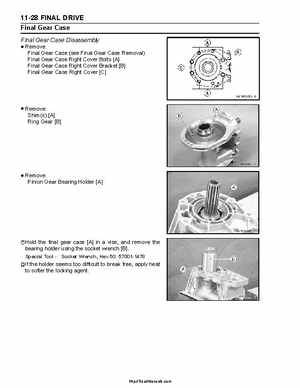 2004 Kawasaki KFX 700 V Force Factory Service Manual, Page 264