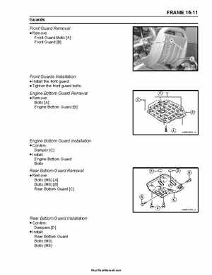 2004 Kawasaki KFX 700 V Force Factory Service Manual, Page 333