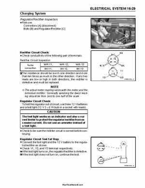 2004 Kawasaki KFX 700 V Force Factory Service Manual, Page 363