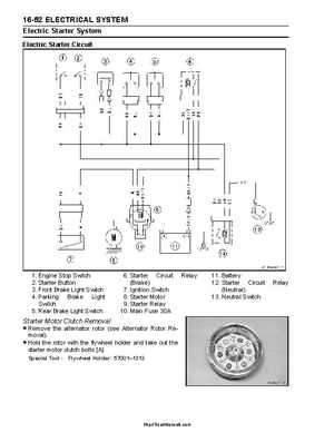 2004 Kawasaki KFX 700 V Force Factory Service Manual, Page 386