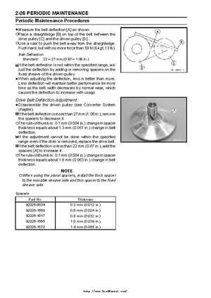 2004 Kawasaki KVF750 4x4, Service Manual., Page 44