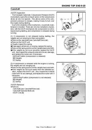 2004 Kawasaki KVF750 4x4, Service Manual., Page 136