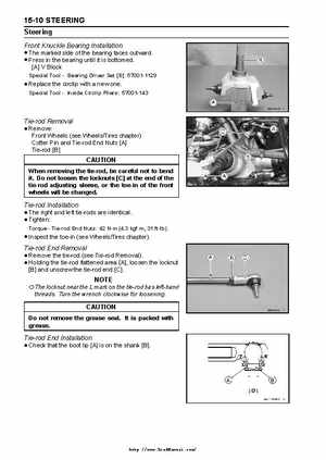 2004 Kawasaki KVF750 4x4, Service Manual., Page 374