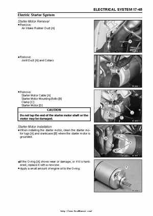 2004 Kawasaki KVF750 4x4, Service Manual., Page 445