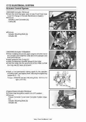 2004 Kawasaki KVF750 4x4, Service Manual., Page 472