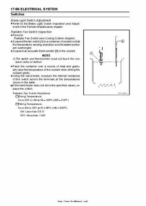 2004 Kawasaki KVF750 4x4, Service Manual., Page 486