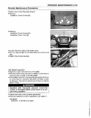2005-2009 Kawasaki Brute Force 650/KVF 650 4x4 Service Manual, Page 33