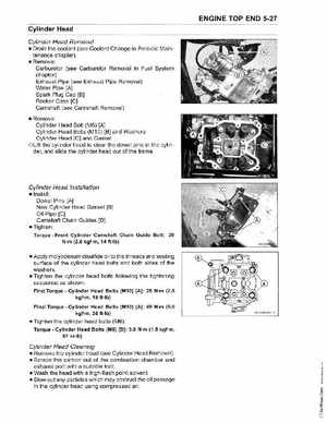 2005-2009 Kawasaki Brute Force 650/KVF 650 4x4 Service Manual, Page 135