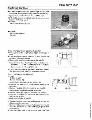 2005-2009 Kawasaki Brute Force 650/KVF 650 4x4 Service Manual, Page 278
