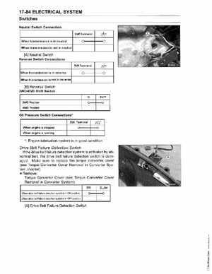 2005-2009 Kawasaki Brute Force 650/KVF 650 4x4 Service Manual, Page 463