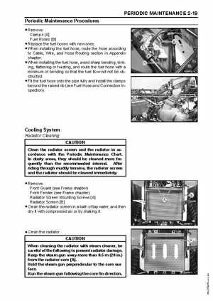 2005 Kawasaki Brute Force 750 4x4i, KVF 750 4x4 ATV Service Manual, Page 37