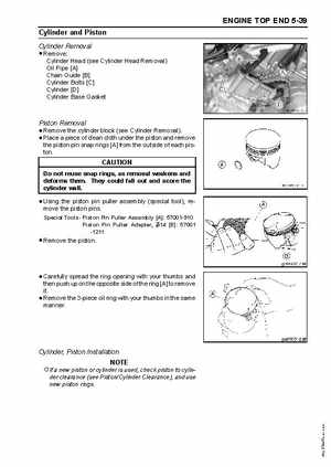 2005 Kawasaki Brute Force 750 4x4i, KVF 750 4x4 ATV Service Manual, Page 152
