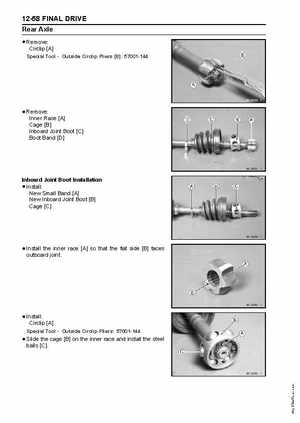 2005 Kawasaki Brute Force 750 4x4i, KVF 750 4x4 ATV Service Manual, Page 308