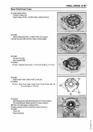 2005 Kawasaki Brute Force 750 4x4i, KVF 750 4x4 ATV Service Manual, Page 317