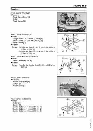 2005 Kawasaki Brute Force 750 4x4i, KVF 750 4x4 ATV Service Manual, Page 389