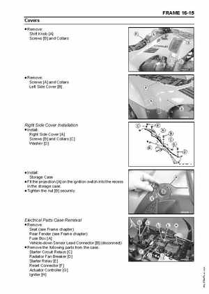 2005 Kawasaki Brute Force 750 4x4i, KVF 750 4x4 ATV Service Manual, Page 395